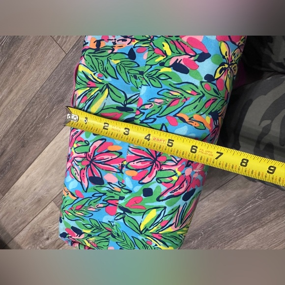 🛍️ Lily Pulitzer XL pink, blue insulated collapsible cooler tote bag - Picture 6 of 14